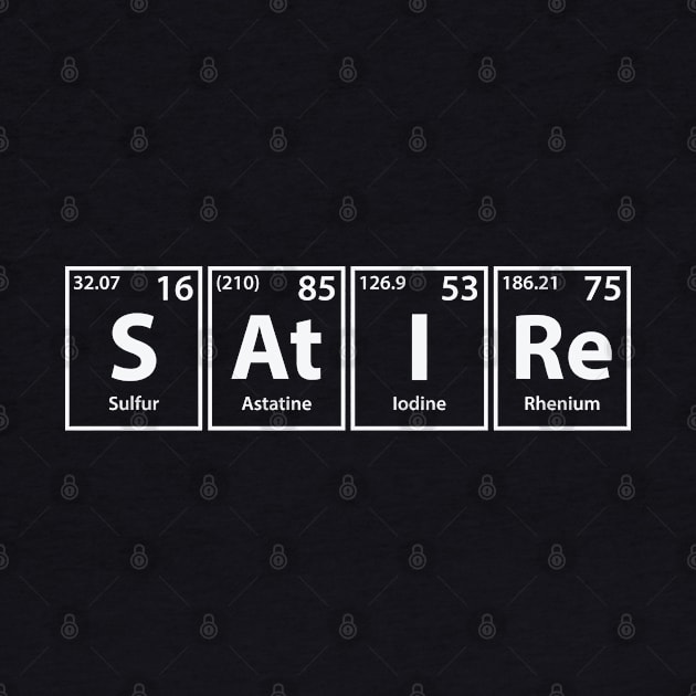 Satire (S-At-I-Re) Periodic Elements Spelling by cerebrands